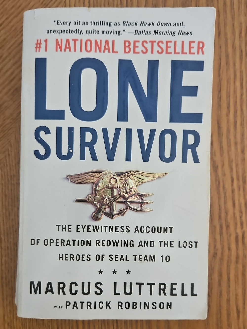 Lone Survivor Paperback Book